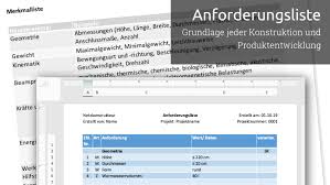 Download von netzplan auf freeware.de. Anforderungsliste Lastenheft Die Grundlage Jeder Konstruktion