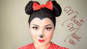 minnie mouse makeup and hair