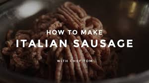 How To Make Italian Sausage Youtube In 2020 Italian Sausage Sausage Recipes