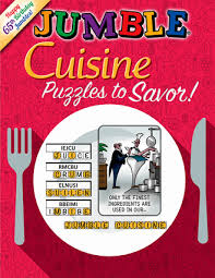 Jumble puzzle books large print. Jumble Cuisine Independent Publishers Group