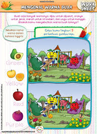 Tapi disitulah letak keasyikan bahasa ini. Mengenal Warna Buah Ebook Anak