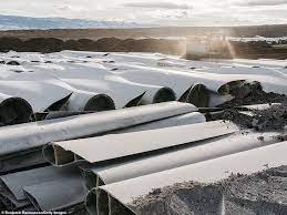 We did not find results for: Not So Green Energy Hundreds Of Non Recyclable Fiberglass Wind Turbine Blades Are Pictured Piling Up In Landfill Wind Energy News
