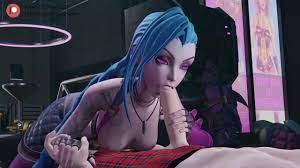 Jinx hand holding blowjob - League Of Legends - SFM Compile