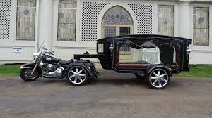 Harley Davidson Hearse Funeral Chopper Video 5th Wheel Biker Funeral Bike Trailer Hearse Harley Davidson Trike Harley