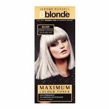 A toner can be used to neutralize bleached hair, and give them a more natural and healthier look. Jerome Russell Maximum Colour Silver Hair Toner Wilko