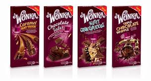 Wonka Chocolate Blocks Chocolate Packaging Design Wonka Chocolate Chocolate Packaging