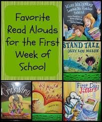 Favorite Read Alouds For The First Week Of School School Reading First Day Of School Activities Beginning Of School
