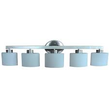 Bronze finish 5 light indoor vanity light. Allen Roth Merington 5 Light Nickel Transitional Vanity Light Bar In The Vanity Lights Department At Lowes Com