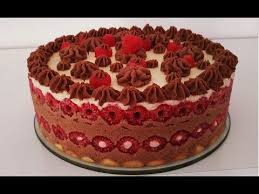 Une Recette De Gateau Sans Cuisson Chocolat Vanille Et Plein De Frambo In 2020