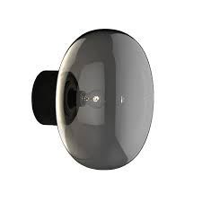 A search for wild mushrooms. New Works Karl Johan Wall Lamp Black Stained Oak Finnish Design Shop