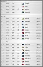2013 Schedule 49ers Schedule 49ers Sf 49ers