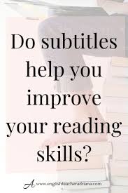 How To Stop Using Subtitles While Watching Tv Shows And Movies Learn English Subtitled Vocabulary Lessons