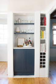 Inspiration Widen Exterior Door To Sunroom Dining Room Replace Pantry Cabinet With Cookbooks Glassware Home Bar Designs Dining Room Bar Small Bars For Home