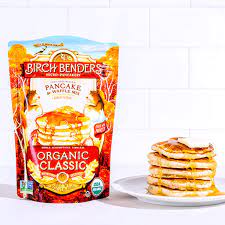 Easy to make, no wheat, good taste, but they were a little gooey on the inside, and it contained cholesterol. Amazon Com Birch Benders Organic Pancake And Waffle Mix Whole Grain Classic 48 Oz Pack Of 3 Grocery Gourmet Food