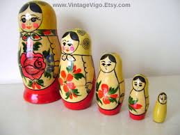 Nesting Dolls Sale Vintage Russian Matryoshka Wooden Stacking Etsy Nesting Dolls Matryoshka Stacking Dolls