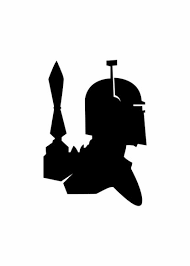 Boba fett silhouette svg dxf eps pdf png, cricut, cutting file, vector, clipart herbertartdesigns $ 1.50. Bounty Hunter Boba Fett Illustration Poster Print By Artsy Bucket