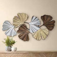 Maybe you would like to learn more about one of these? Metallic Leaves 41 Wide Metal Wall Art 61k40 Lamps Plus Metal Leaf Wall Art Metal Wall Art Decor Leaf Wall Art