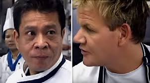 He gets help from head chef at the blue. Watch Gordon Ramsay Fail To Impress A Thai Chef With His Attempt At A Pad Thai Starcentral