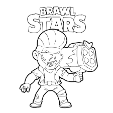 He is notable because when he attacks he throws his pickaxe like a. Brawl Stars 05 Topkleurplaat Nl