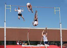 Pole vault, sport in athletics (track and field) in which an athlete jumps over an obstacle with the aid of a pole. Middle School Men S Pole Vault Rankings From Athletic Net Pole Vault Pole Vault Training Track And Field