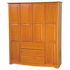 Wardrobe armoire closet armoires wardrobe armoires pinterest wardrobes, armoires and closet. Family 60 Solid Wood Wardrobe Armoire All Shelves Sold Separately Transitional Armoires And Wardrobes By Palace Imports Houzz
