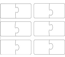 Free blank puzzle pieces template. 30 Printable Puzzle Piece Templates 2021 Excelshe