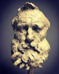 New Portrait In The Making Follow Its Process Plastercast Plaster Clay Portrait Sculpture Sculpture Art Scul Sculpture Sculpture Art Portrait