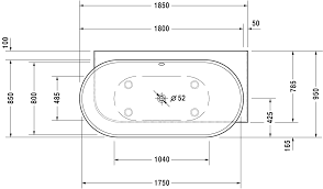 Nach mass badewanne freistehende bader aus polen buy freistehende. Luv Badewanne 700432 Duravit