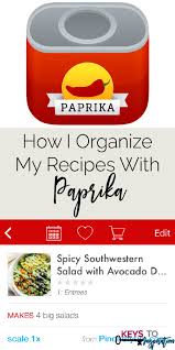 How I Organize My Recipes With Paprika Christene Holder Recipe Organization My Recipes Meal Planning App