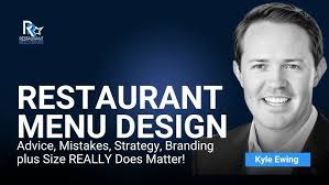 Designing a Restaurant Menu that Sells: Mistakes, Strategy, Branding plus  SIZE DOES MATTER! #menu
