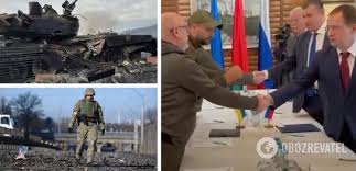 Перший раунд переговорів україни з делегацією рф відбувся 28 лютого. 95gnajgog1ts7m