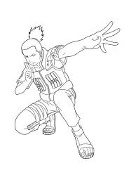 Neji hyuga coloring page in 2021 | coloring pages, anime mermaid, color. Shikamaru Nara Coloring Page Free Printable Coloring Pages For Kids