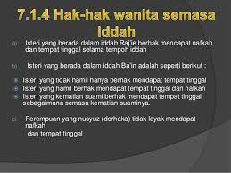 Dia berkongsi 9 persediaan dan tanggungjawab isteri selepas kematian suami yang perlu kita ketahui. Iddah Rujuk Dan Ihdad