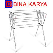 Promo & diskon murah ⚡100% original 15 hari retur ⌛ pengiriman cepat free ongkir. Terbaru Jemuran Baju Bina Karya Stainless Romeo Jemuran Kecil Anti Karat Shopee Indonesia