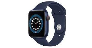 Apple launched the apple watch series 6 at its september time flies event in 2020. Apple Watch Series 6 Gps Cellular 44 Mm Aluminiumgehause Blau Sportarmband Dunkelmarine Regular Apple De