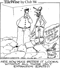 Jun 28, 2016 · if your floor was previously coated with an inferior floor epoxy that has failed or is beginning to fail in a lot of areas it's best to remove the coating entirely, you can rent the floor prep machine from home depot that will quickly remove any of the existing epoxy prior to applying the armor chip or armor granite epoxy floor kits. No Expansion Joints Can Be Stressful For The Tile That Is University Of Ceramic Tile And Stone