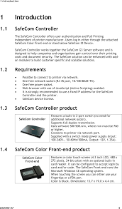 Pcl6 driver for universal print v2.0 or later can be used with this utility. 970940 Rfid Reader User Manual Safecom Controller S Manual Equitrac