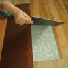 But if you have some spare linoleum that is the same and a steady hand you can replace that one bad section with decent results. 1