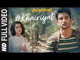 Khairiyat Full Video Chhichhore Nitesh Tiwari Arijit Singh Sushant Shraddha Pritam Youtube In 2020 Love Songs Playlist Youtube Songs Movie Songs