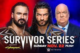 Check spelling or type a new query. Updated 2020 Wwe Survivor Series Match Card Ahead Of Ppv Bleacher Report Latest News Videos And Highlights