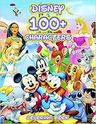 Looking for that perfect set of coloring in pages? 100 Characters Coloring Book 8 5x11 Creative Simena 9798652581145 Amazon Com Books