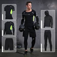 Men's basics are anything but. Mens Fitness Clothing Sports Suit Mens Hooded Sweater Five Piece Basketball Running Training Suit Sports Outdoor Clothing Sportswear Cloverlakeliving Com