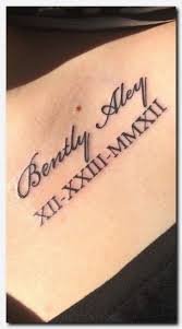 Best Tattoo Ideas For Men Unique Back Ideas Roman Numbers Tattoo Tattoos New Tattoos