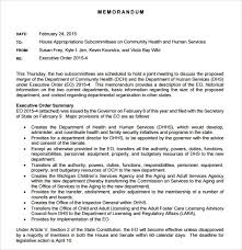 Free 10 Executive Memo Samples In Google Docs Ms Word Pages Pdf