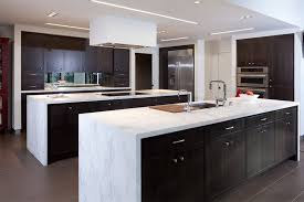 Space for slicing, dicing and cleaning food on the central island leaves counter space for dishes and snack food. 25 Contemporary Two Island Kitchen Designs Every Cook Wants To Own Home Design Lover