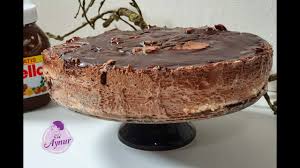 Cremige Nutella Kuchen Ohne Backen I Nutella Torte Without Baking I Nobake Cake Youtube