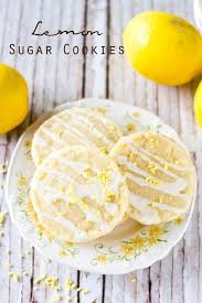 How to make lemon white chocolate chip cookies Lemon Sugar Cookies Easy Bakery Style Sugar Cookies With Lemon Glaze