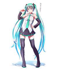 Hatsune Miku By Wokada Hatsune Miku Hatsune Vocaloid