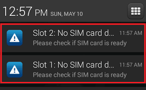Hi, this video shows you how to insert a sim card into a variety of mobile cell phones, ranging from older models using a standard size sim to brand new phon. How Do I Remove The Slot 1 No Sim Card Detected Notification Android Enthusiasts Stack Exchange