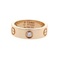 Incollect Cartier Love Ring Morganite Engagement Ring Rose Gold Love Ring